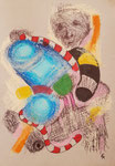 Malerei "Miniatur 36" ( 21 cm x 14,8 cm)