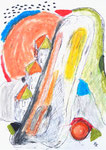 Malerei "Miniatur 41" ( 21 cm x 14,8 cm)
