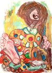 Malerei "10/12/23" (42 cm x 29,7 cm)