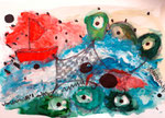 Malerei "28/03/23" (42 cm x 29,7 cm)