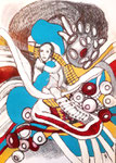 Malerei "07/01/2024" (42 cm x 29,7 cm)