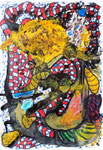Malerei "14/09/23" (42 cm x 29,7 cm)