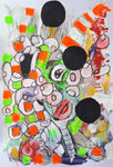 Malerei "06/03/24" (42 cm x 29,7 cm)