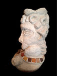 Plastik "Beton-Werk Nr. 1" (Seitenansicht) / 35 cm x 25 cm