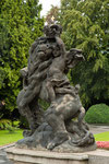 Statue in den Burggärten