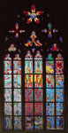 Glasmalerei Fenster im St. Veit Dom