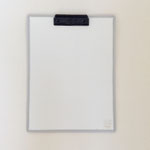 クリップボード110　A4 グレーネット付き　250×335　￥300