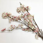 造花556　桜　白&ピンク3P　520H