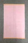 マット123　ピンク&ふちオレンジ　515×800　￥700