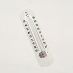 ガーデン122　温度計　白　　　190Ｈ　　￥400