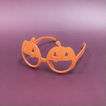 ハロウィン137　めがね　ハロウィンかぼちゃオレンジ　￥400