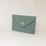 レディースバッグ113　クラッチ　ブルーグレー　290×200　￥2,200