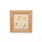 額　209　ししゅう　フラワー　135×135　￥1,500　＊オリジナルです＊　