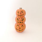ハロウィン187　かぼちゃ3段スモール　280H  　￥700 