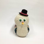 ぬいぐるみ402　ふくろう　シルクハット　　250Ｈ　¥2,000
