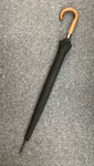 傘　147　黒　持ち手ウッド　930H　¥3,000　＊メンズ用＊