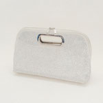レディースバッグ152　ハンド白スタッズ2WAY　 320×100×200　￥1,500