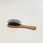 ヘアブラシ101　ウッド＆黒　170H 　￥500