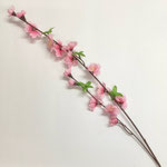 造花662　桃　細枝ピンク　740H 　＊2本あります＊