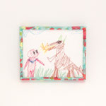 額　167　デコグリーンレッドアート　220×270　￥1,500　＊オリジナルです＊　