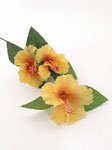 造花485　ハイビスカス　黄色