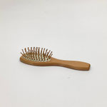 ヘアブラシ108　ウッド&白　1180H 　￥600
