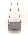 レディ―スバッグ130　ショルダー　グレーエッジ黒　￥2,500