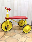 三輪車100　赤＆黄色コンビ　380×640×500H 320SH　￥3,000