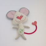 ぬいぐるみ274　ねずみ　ハート　245Ｈ　￥1,500