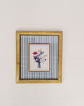 額　173　ストライプ　花束　B　205×230　¥1,500