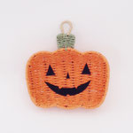 ハロウィン167　カゴ　かぼちゃ　S　180×195×40H 　￥500