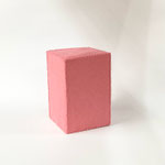 布小物230　キューブ　フエルト濃ピンク　105×105×155　￥900　＊オリジナルです＊