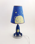 テーブルスタンド126　宇宙ロケット青　　420H  　￥3,000