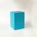 布小物226　キューブ　フエルト青　105×105×155　￥900　　＊オリジナルです＊