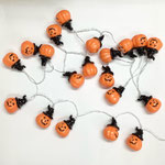 ハロウィン339　ガーランド電飾かぼちゃ20P　2500W　¥2,000