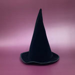ハロウィン338 　帽子　黒コーン　45㎝　¥1,500　＊オリジナルです＊