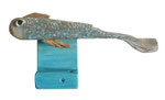 Kleiner Fisch, 25 x 13 cm, Holz