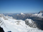 Der Blick nach Norden (im Hintergrund sind die Hohen Tauern zu erkennen)