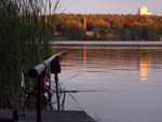 Die Angel immer im Wasser