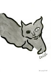 Eredita‘. Ink  on paper, 29,7 x 42cm, Rome Italy, 2007.