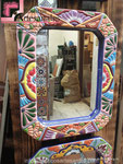 7. Espejo en Talavera Realzado RC-4032 - 7 de 40x32 cm (16"x15" in)