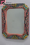 5. Espejo en Talavera Realzado RC-4032 - 5 de 40x32 cm (16"x15" in)