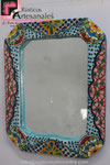 15. Espejo en Talavera Realzado RC-4032 - 15 de 40x32 cm (16"x15" in)