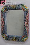 8. Espejo en Talavera Realzado RC-4032 - 8 de 40x32 cm (16"x15" in)