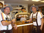 Marcelo e Bob representando os LoKos na oktoberfest em Blumenau - SC