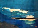 Réflexions (80x 60 cm) . marqueterie contemporaine . VENDU
