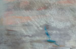 L'oiseau bleu (40 x 25 cm) ; marqueterie contemporaine , 350€
