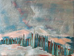 Les dunes (60 x 45 cm) ; marqueterie contemporaine , 700€