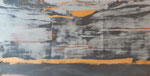 Profondeurs  (80x 40 cm) . marqueterie contemporaine , 750€