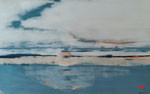 Elégance ( 80 x 50 cm) . marqueterie contemporaine . VENDU